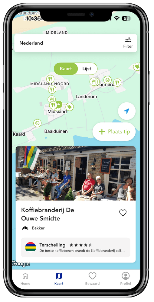 VVV Terschelling – kaart